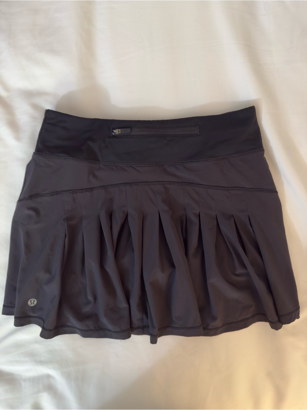 Lululemon Black Circuit Breaker Skort II Skort Size 4 Tall